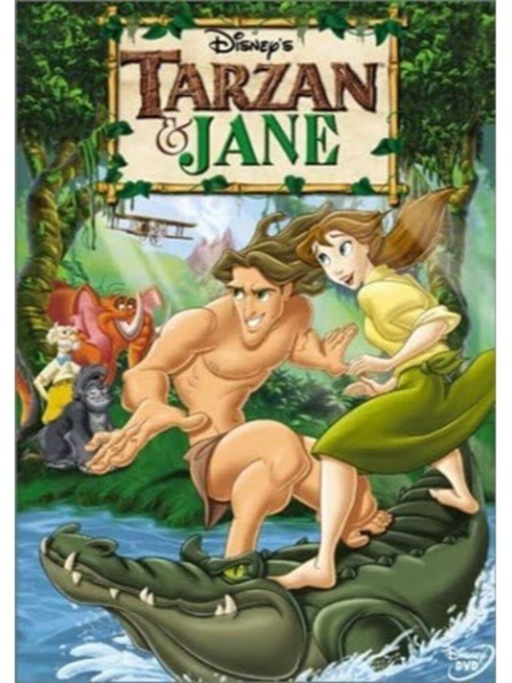 Tarzan & Jane (DVD, Region 1) Very Good condition from personal collection!